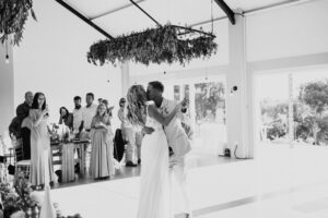 Bride And Groom First Dance